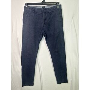 J.Crew Re-Imagined Stretch Chino Pants Mens 29x30 Navy Blue Slim Fit Trousers